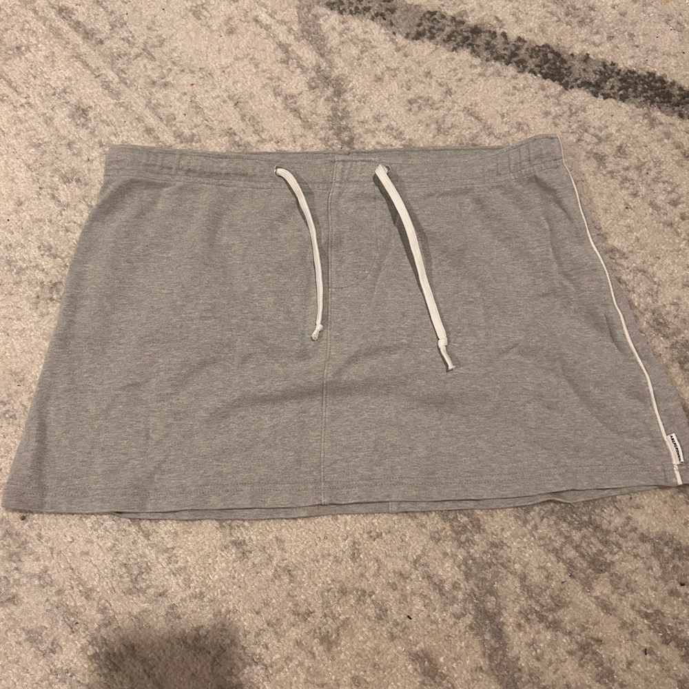 Abercrombie & Fitch Gray Mini Skirt Casual Athletic